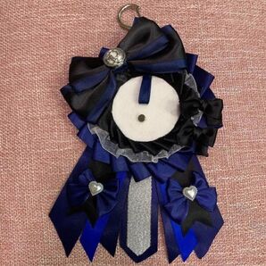痛ロゼット 青 黒