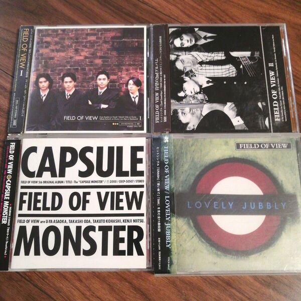 FIELD OF VIEW アルバムCD 4枚セット