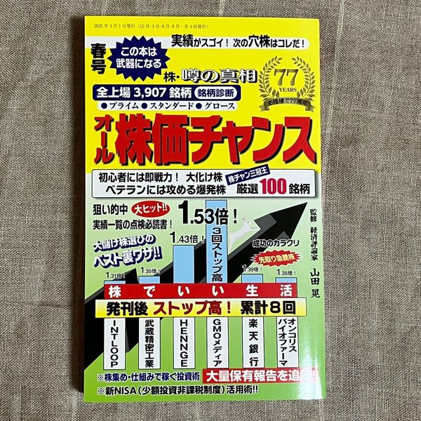 オール株価チャンス 2025年4月号 (産業と経済)