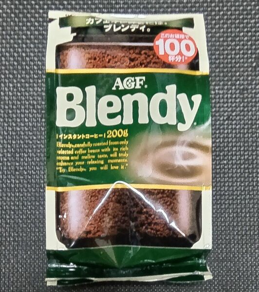 AGF ブレンディ インスタントコーヒー 詰替え用 200g