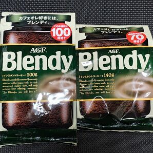 AGF ブレンディ インスタントコーヒー 詰替え用 200gと140g