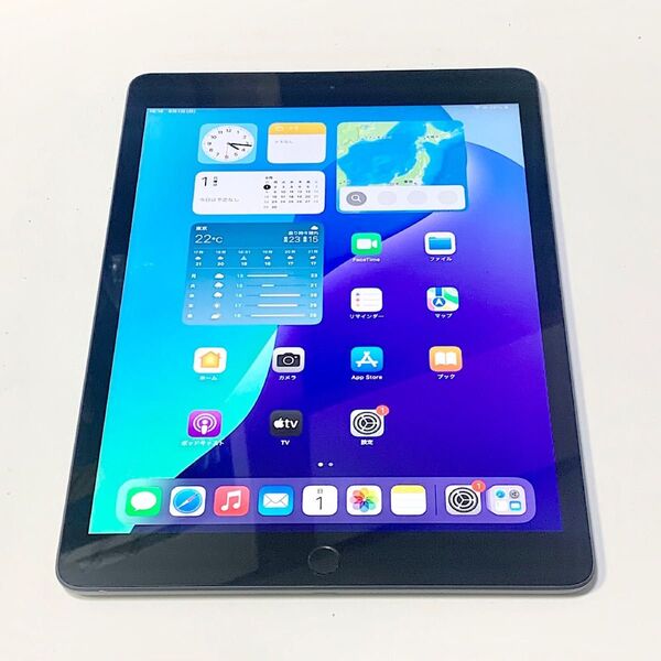 6/1に バッテリー新品交換 ★ iPad 第8世代 10.2 インチ 32GB グレイ SIM Free ★ 超美品