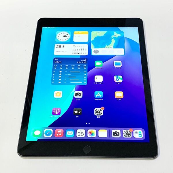 充電31回 100% ★ iPad 第9世代 10.2インチ 64GB グレイ SIMフリー ★ 新品同様の超美品 ★