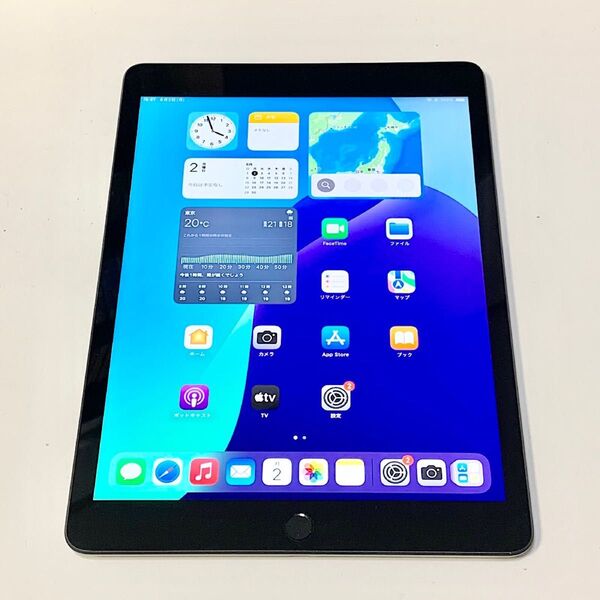 6/2に 画面新品交換 ★ iPad 第9世代 10.2インチ 64GB グレイ Wi-Fi ★ 新品同様の超美品 ★
