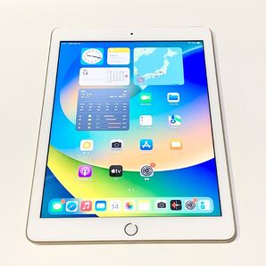 6/13にバッテリーを新品交換 ★ iPad 第5世代 9.7インチ 32GB ゴールド SIM Free ★ 超美品 ★