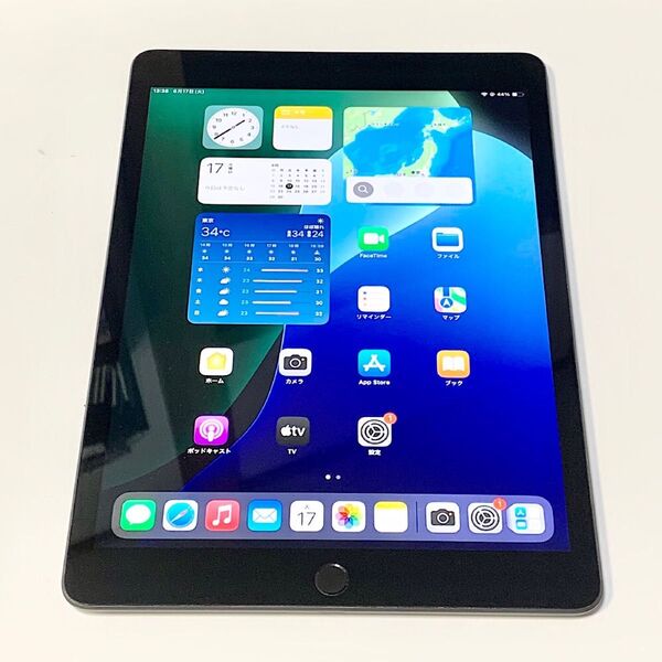 バッテリー93% ★ iPad 第9世代 10.2インチ 64GB グレイ Wi-Fi ★ 超美品に近い美品 ★