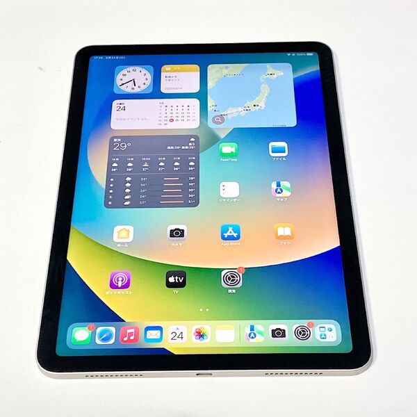 充電54回 100% ★ iPad Air 第5世代 10.9インチ 64GB スターライト Wi-Fi ★新品同様の超美品