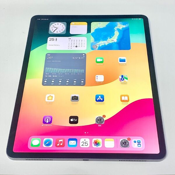 充電52回 バッテリー96% ★ iPad Pro 12.9インチ 第3世代 64GB グレイ Wi-Fi ★ 超美品 ★