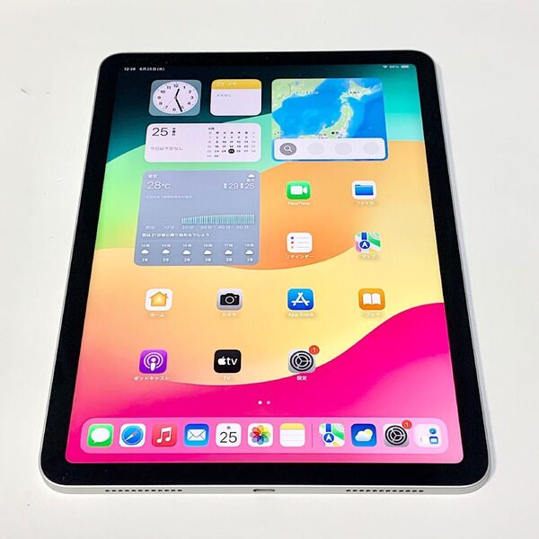 充電81回 94% ★ iPad Air 第4世代 10.9インチ 64GB シルバー Wi-Fi ★ 新品同様の超美品