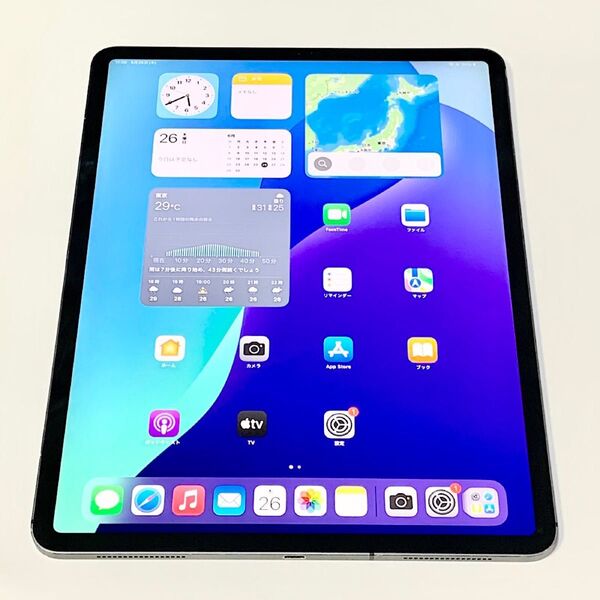 6/27に画面を新品交換 ★ iPad Pro 12.9インチ 第3世代 512GB グレイ SIMフリー ★ ギリ美品 ★