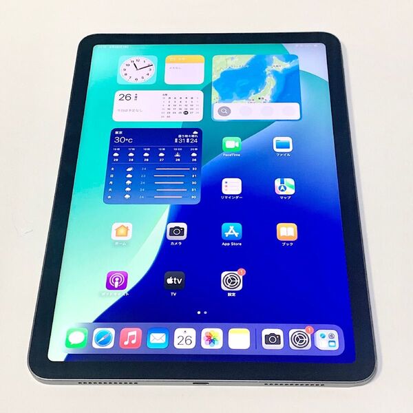 充電189回 97% ★ iPad Air 第5世代 10.9 64GB グレイ Wi-Fi ★ 超美品に近い美品 ★