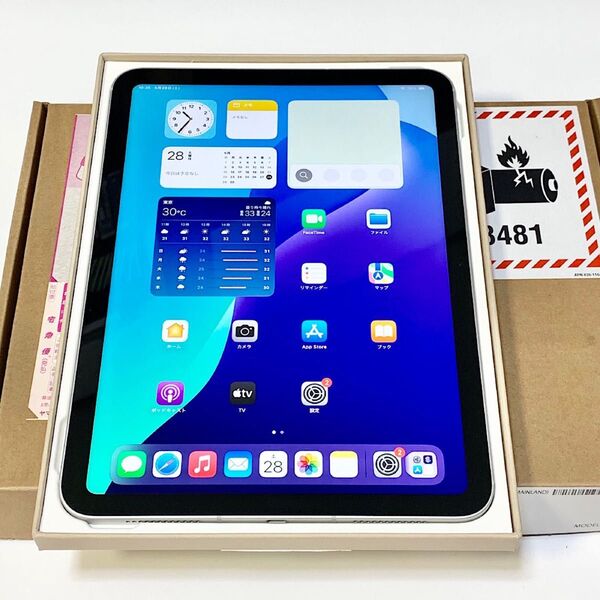 未使用新品 Apple保証90日 ★ iPad 第10世代 10.9インチ 64GB シルバー SIM フリー