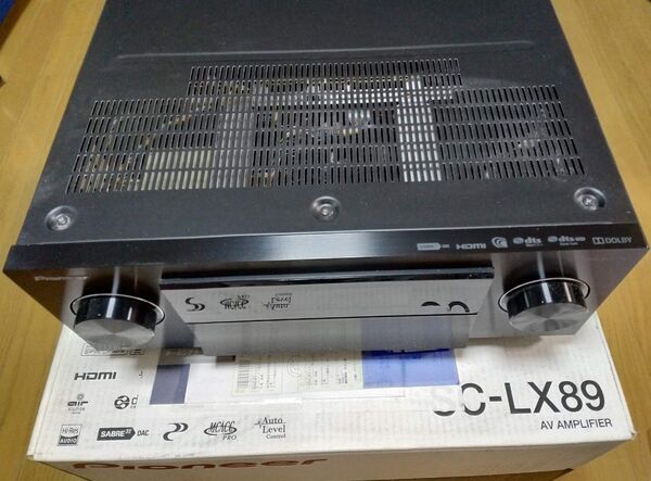 パイオニア Pioneer AVアンプ SC-LX89 Atmos対応 HDCP2.2対応 元箱 (USED美品)