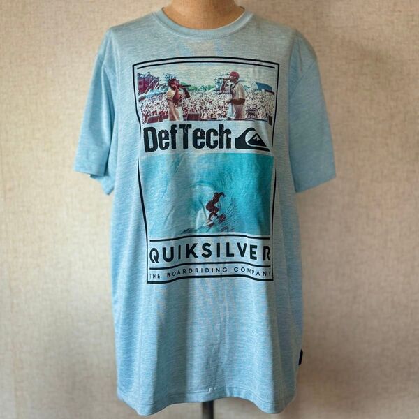 【希少】クイックシルバー × DefTech コラボT Lサイズ ラッシュガード