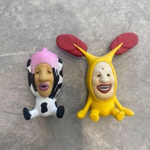 【2個セット】 こびとづかん おすわりマスコット 1 ガチャガチャ フィギュア シボリオオチチ ホトケアカバネ