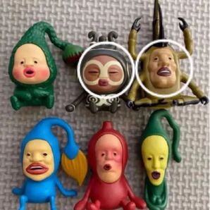 【新品未使用】 【2個セット】 おすわりマスコット3 カブトヨソオイ イノリオキモノ フィギュア 1398 e