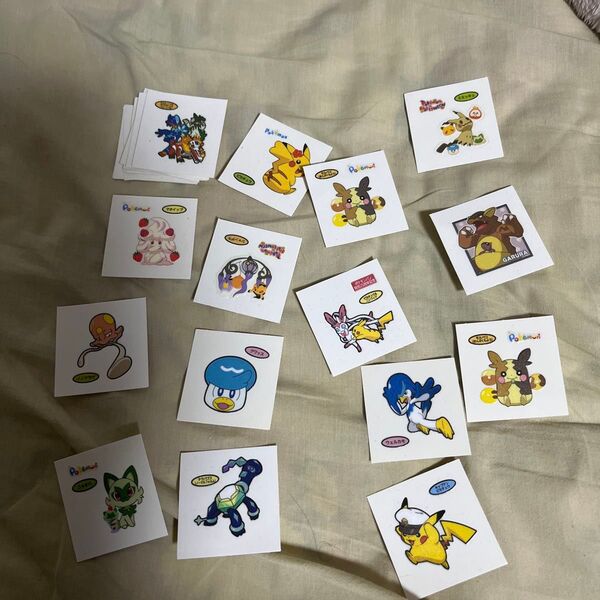 ポケモンデコキャラシール 第一パン ポケモンシール