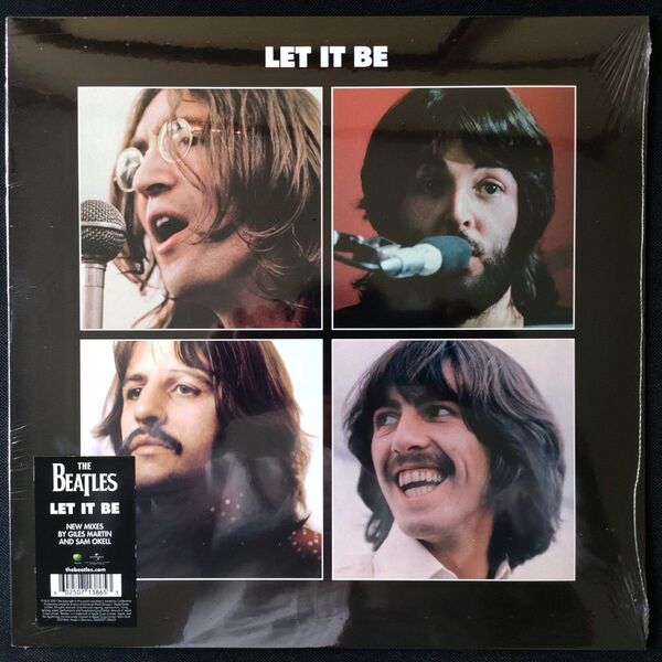 新品未開封LPレコードTHE BEATLESザ・ビートルズドイツ製LET IT BE 180g重量盤レットイットビー未使用