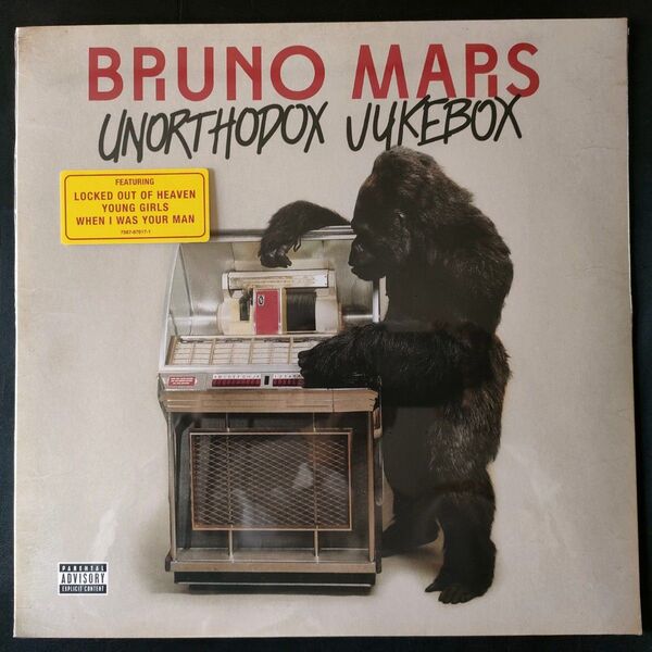 新品未開封LPレコードBruno Marsブルーノ・マーズUnorthodox Jukeboxアンオーソドックス・ジュークボックス