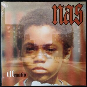 新品未開封 LPレコード名盤NAS ナズ Illmatic イルマティック アナログ盤未使用 DJ HIPHOPヒップホップUK盤