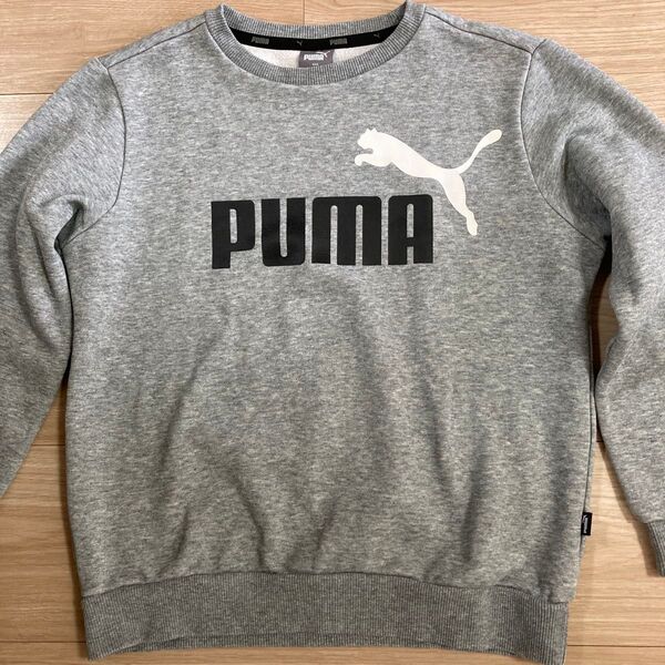 PUMA プーマ トレーナー 裏起毛 140