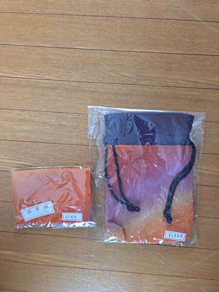 巾着袋、ティッシュケース 和柄