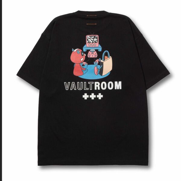 vaultroom Cheeky TEE ブラック L ボルトルーム