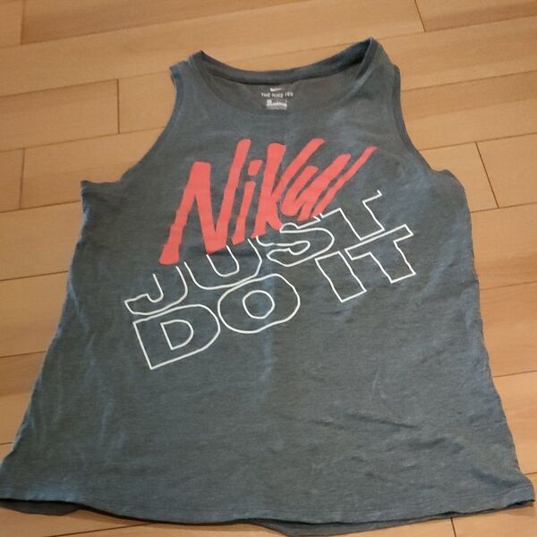 NIKE ノースリーブ グレー Мサイズ
