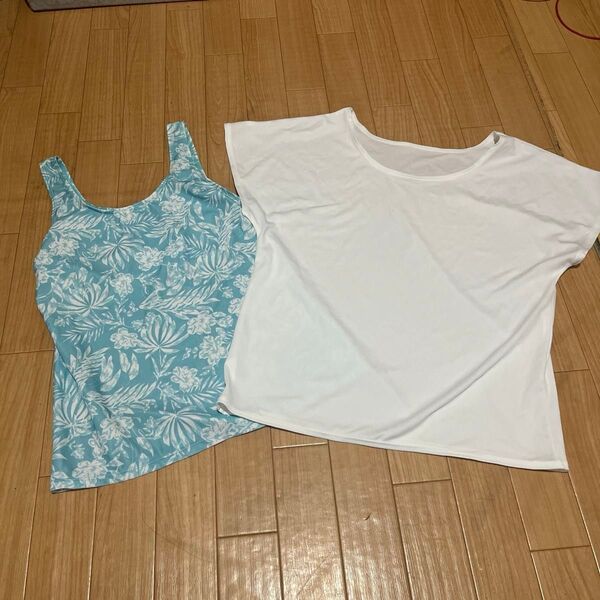 値下げ中!【トップスのみ】水着 2点セット (パットなしタイプです)