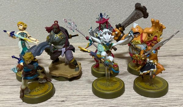 amiibo 7体セット【ティアーズ オブ ザ キングダム】(ゼルダの伝説シリーズ)