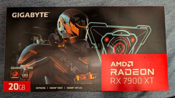 GIGABYTE Radeon RX 7900 XT グラフィックボード 20GB