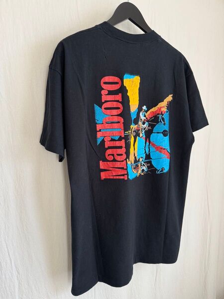 1990s Marlboro Back Print Pocket T-shirt anvil USA製 マルボロ ヴィンテージ
