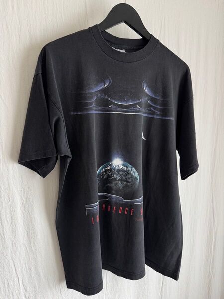 1990s INDEPENDENCE DAY T-shirt 表記XL USA製 インデペンデンスデイ ムービー ヴィンテージ