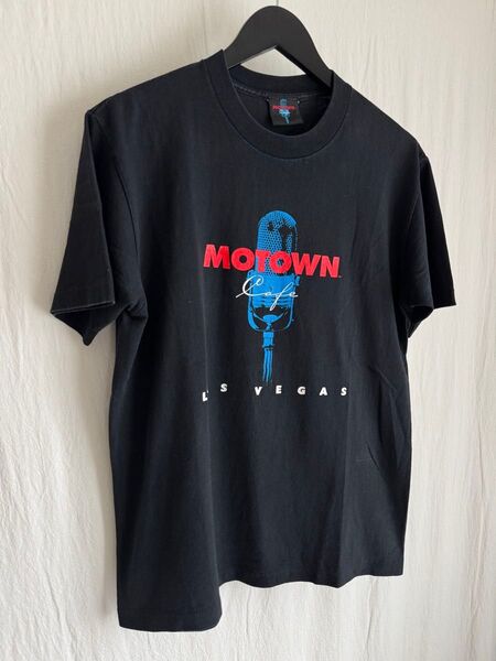 1990s MOTOWN CAFE LAS VEGAS T-shirt USA製 表記M モータウン R&B ソウル ヴィンテージ