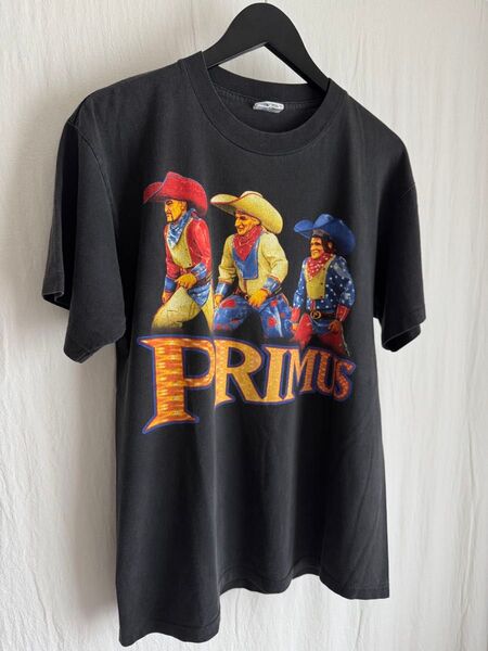 1990s PRIMUS T-shirt USA製 表記L 両面プリント プライマス ロックバンド ヴィンテージ