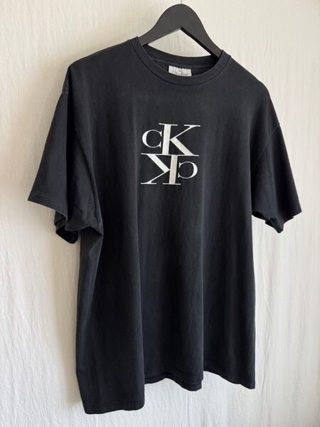 1990s Calvin Klein T-shirt USA製 表記L-XL カルバンクライン ヴィンテージ
