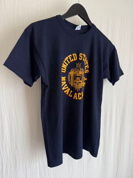 1980s Champion U.S.NAVAL ACADEMY T-shirt USA製 表記L トリコタグ ヴィンテージ