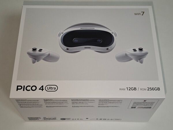 PICO 4 Ultra 12GB/256GB VRヘッドセット + モーショントラッカー3個 + Linkケーブル5m