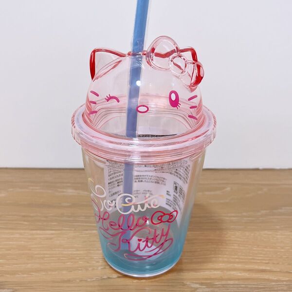 USJ ユニバ ハローキティ キティちゃん アクリル ストロータンブラー コップ