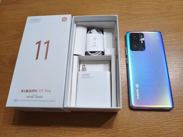 【美品】Xiaomi 11T Pro Celestial Blue 8GB RAM 128GB ROM