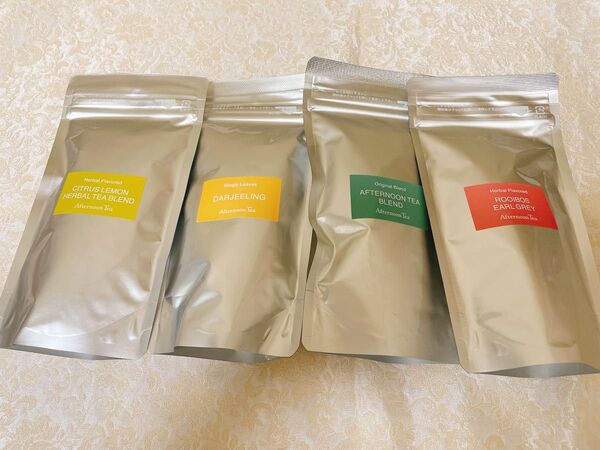 新品未開封 AfternoonTea 紅茶 4種類セット アフタヌーンティー ティーバッグ 28個