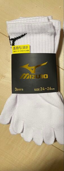 MIZUNO ミズノ 5本指ソックス 3足