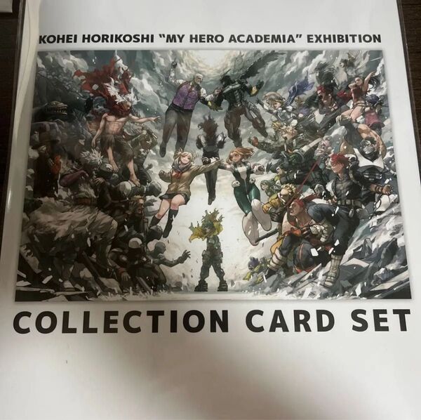 ヒロアカ原画展 ヒロアカ展 グッズ付チケット 特典 コレクションカードセット