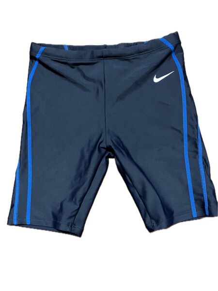 NIKE スクール水着 ネイビー×ブルー 130cm