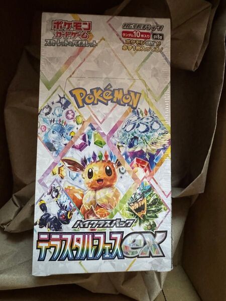 ポケモンカードゲーム スカーレット&バイオレット 拡張パック テラスタルフェス シュリンク付き