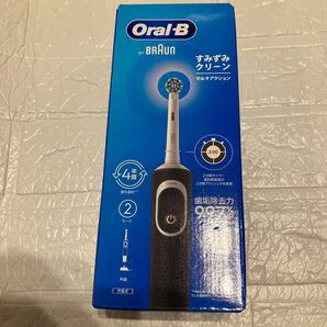 Oral-B すみずみクリーン マルチアクション ブラック 電動歯ブラシ
