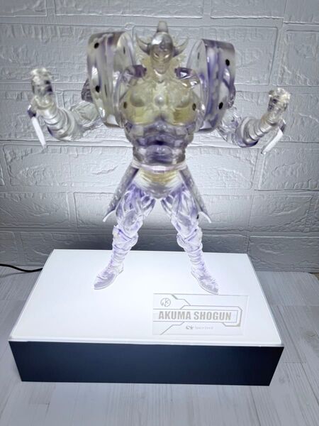 SpiceSeed スパイスシード キン肉マン 悪魔将軍 ダイヤモンドパワーver. LED付特製台座 アクリル製ネームプレート付