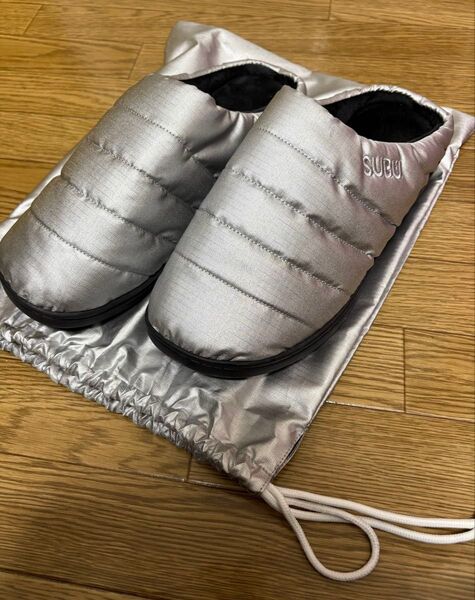 SUBU サンダル シルバー 26〜27.5cm