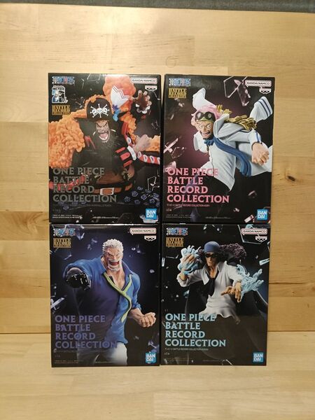 ワンピース BATTLE RECORD COLLECTION ティーチ クザン コビー ガープ フィギュア 4体セット