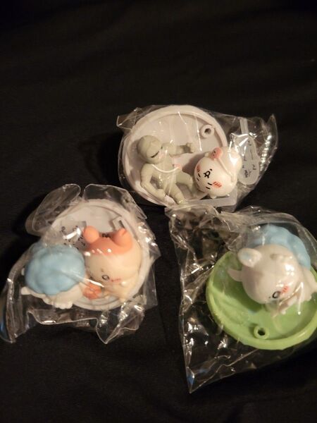 ちいかわ チョコサプ マスコット フィギュア モモンガ 古本屋 鎧さん
